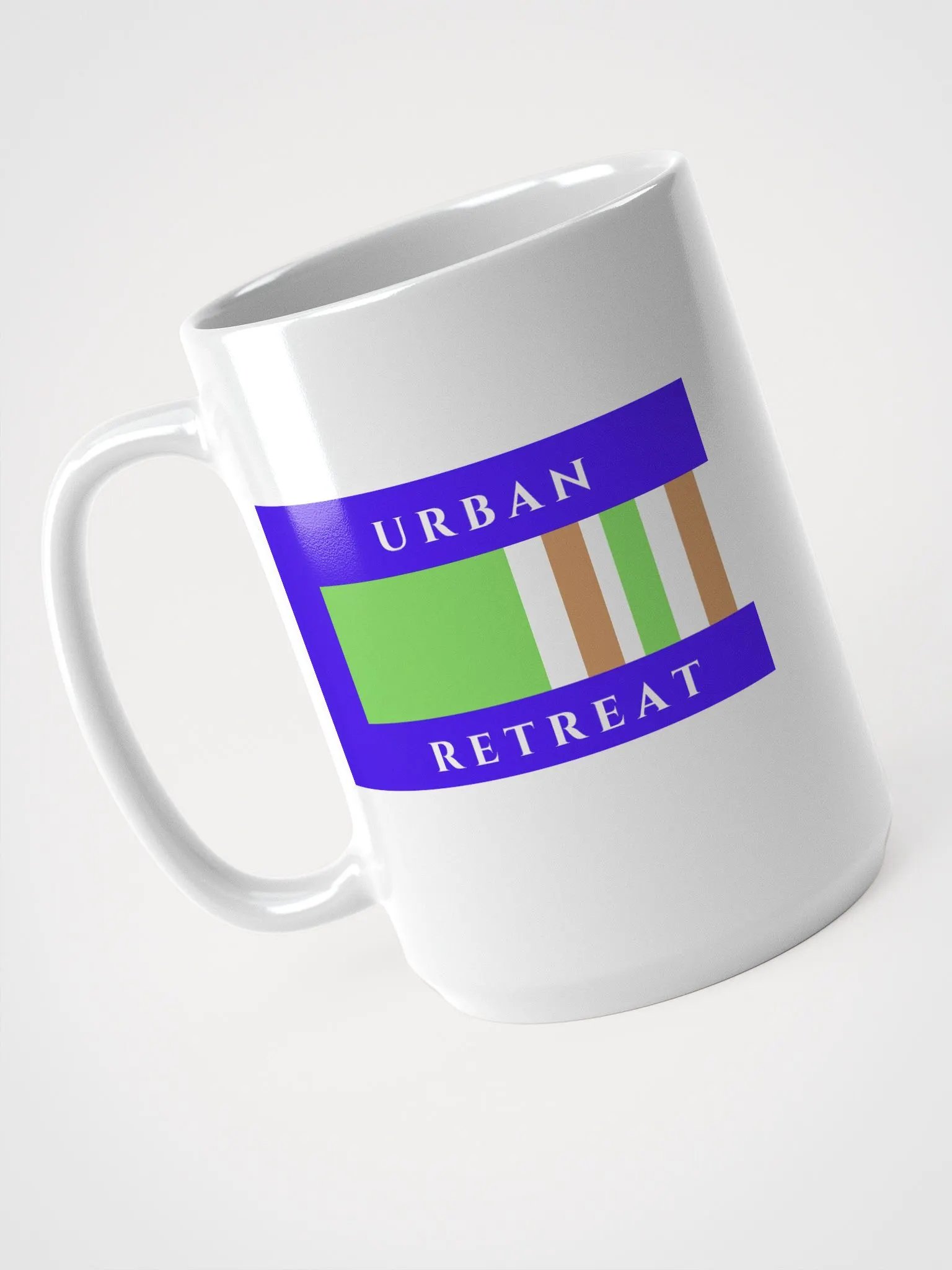 Urban Retreat White Glossy Mug product image (3)