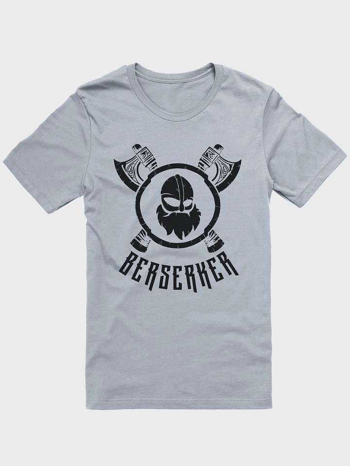 REXNOR Berserker T-Shirt (Black Logo + Text) product image (1)
