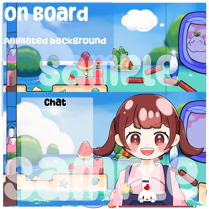 [Animated Background] On Board ☁️ product image (1)