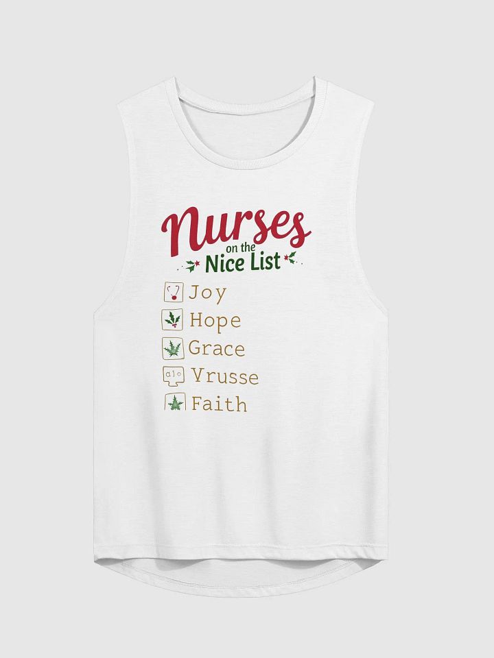 Festive Nurses on the Nice List Tank product image (1)