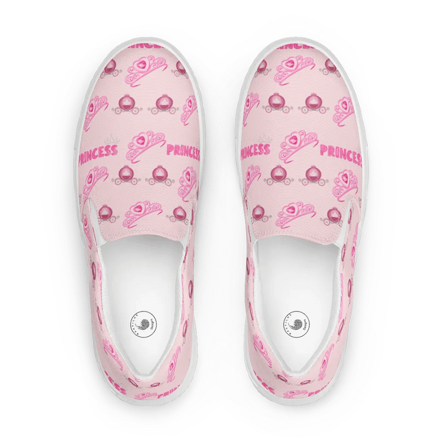Pink Princess Pink Slip-Ons product image (1)