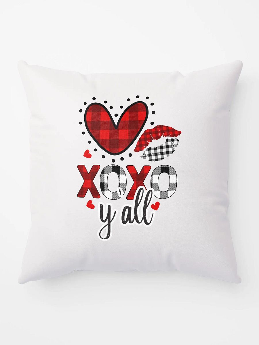 Plaid Love All-Over Pillow product image (9)