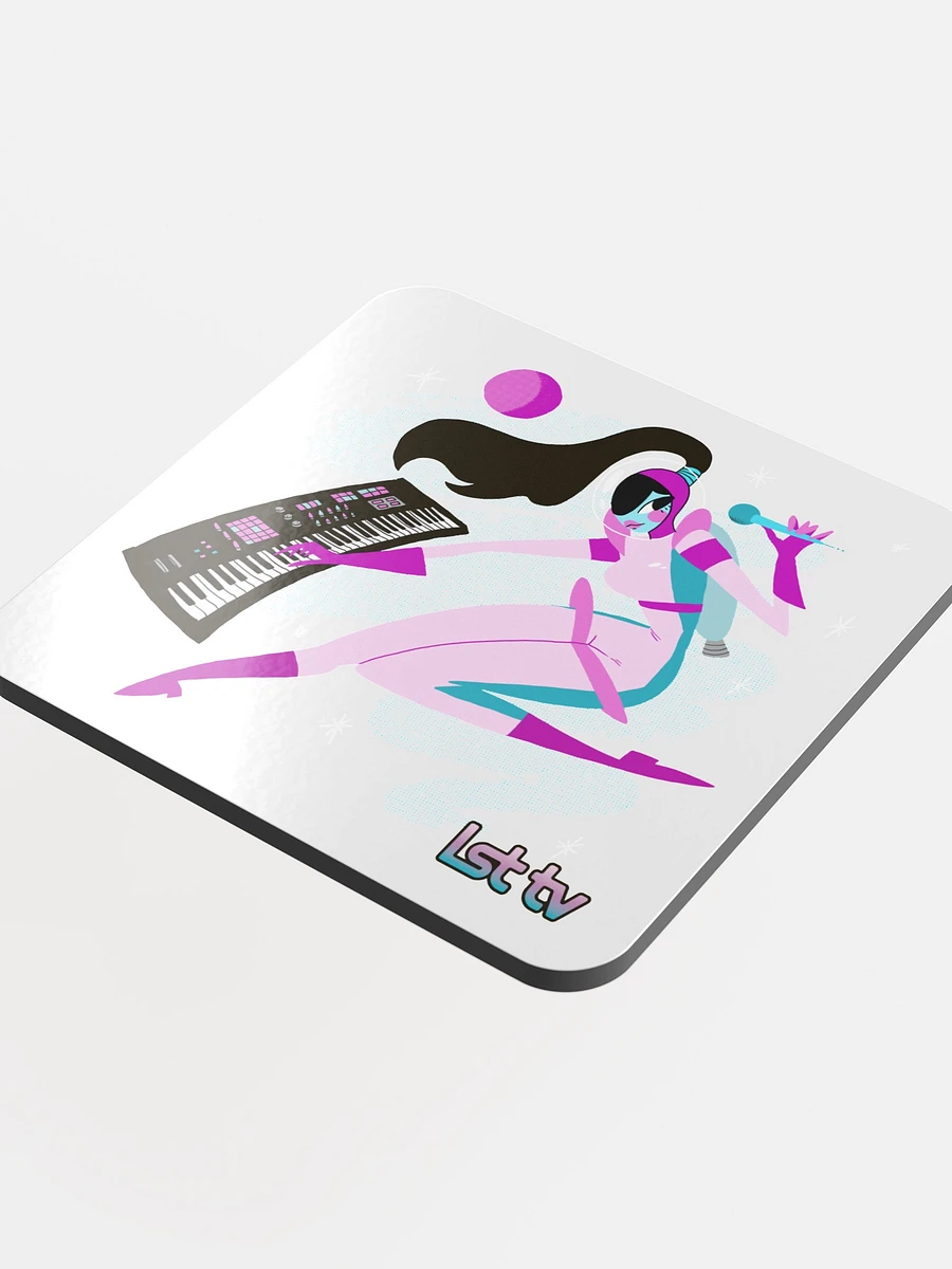 Astro-Synthpop Cutie Cork Coaster product image (4)