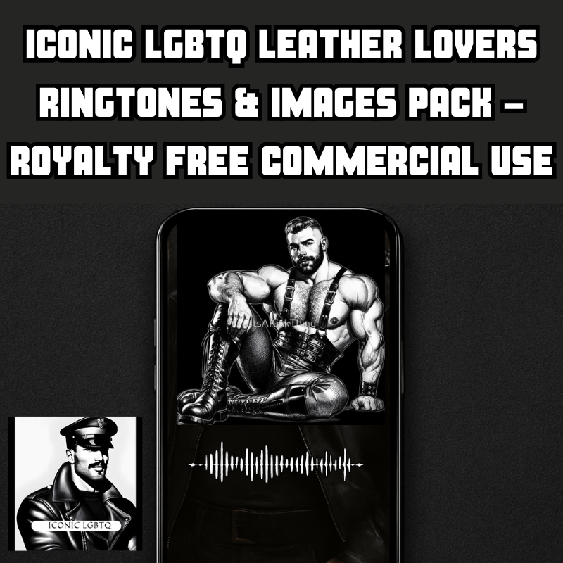 Iconic LGBTQ Royalty Free “Leather Lovers: The Iconic Ringtone Ritual Pack” product image (1)