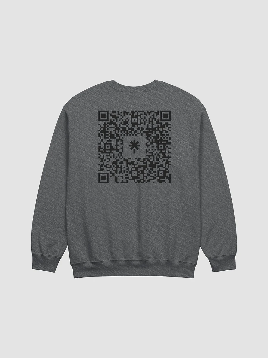 Unicorn logo + QR Sweatshirt product image (3)
