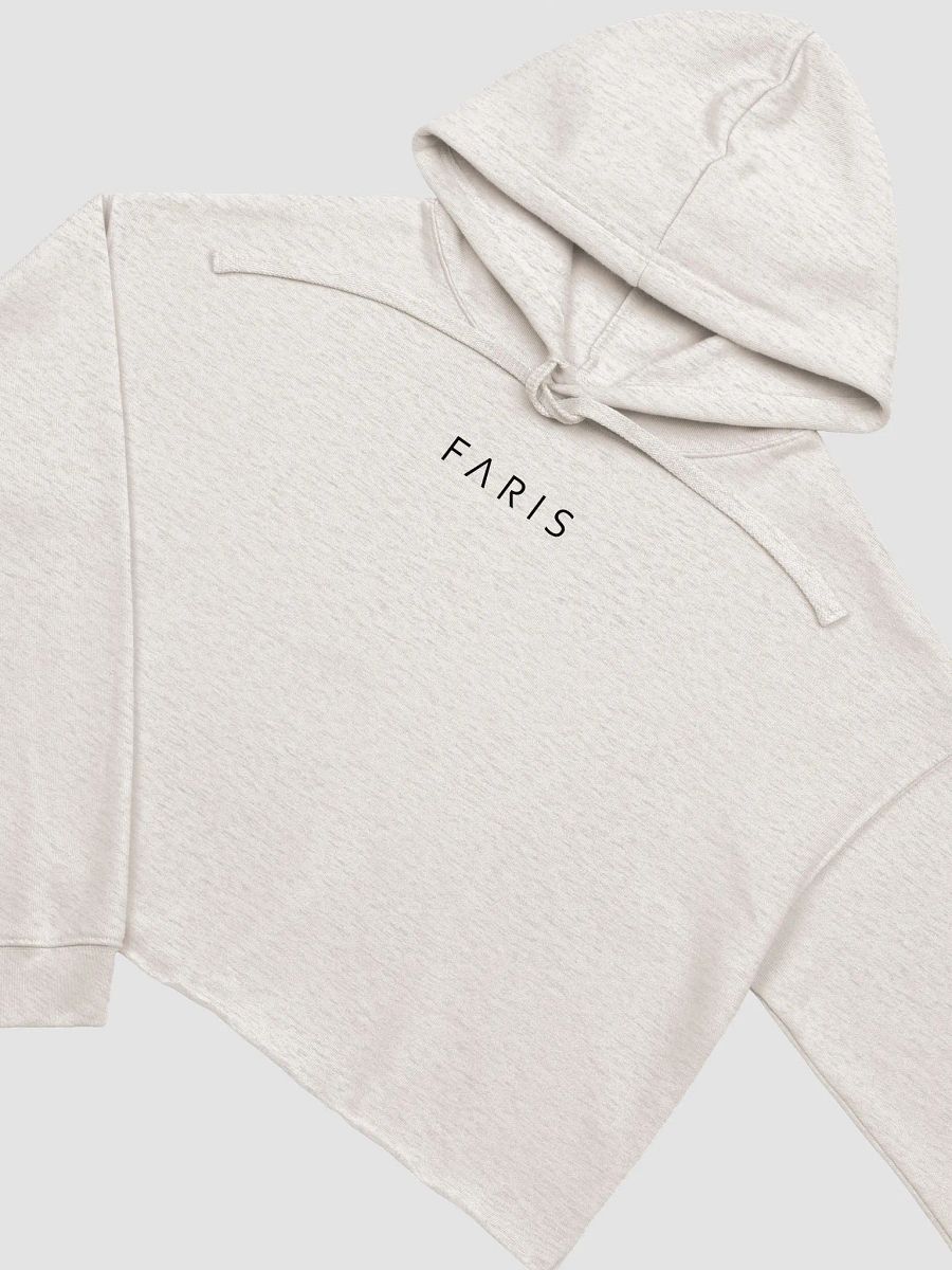 Casual Crop Hoodie - (black text) product image (3)