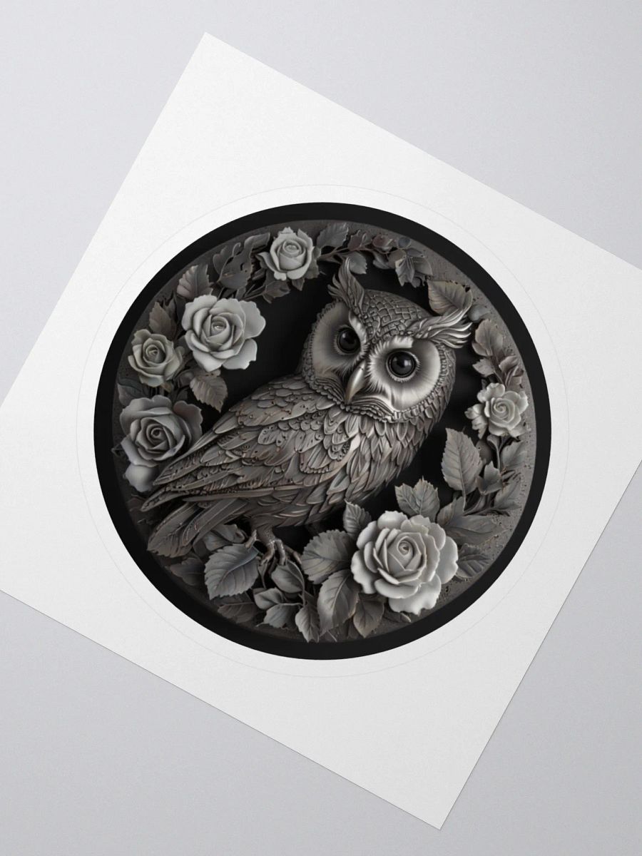 Mystic Owl and Roses Sticker Set product image (2)