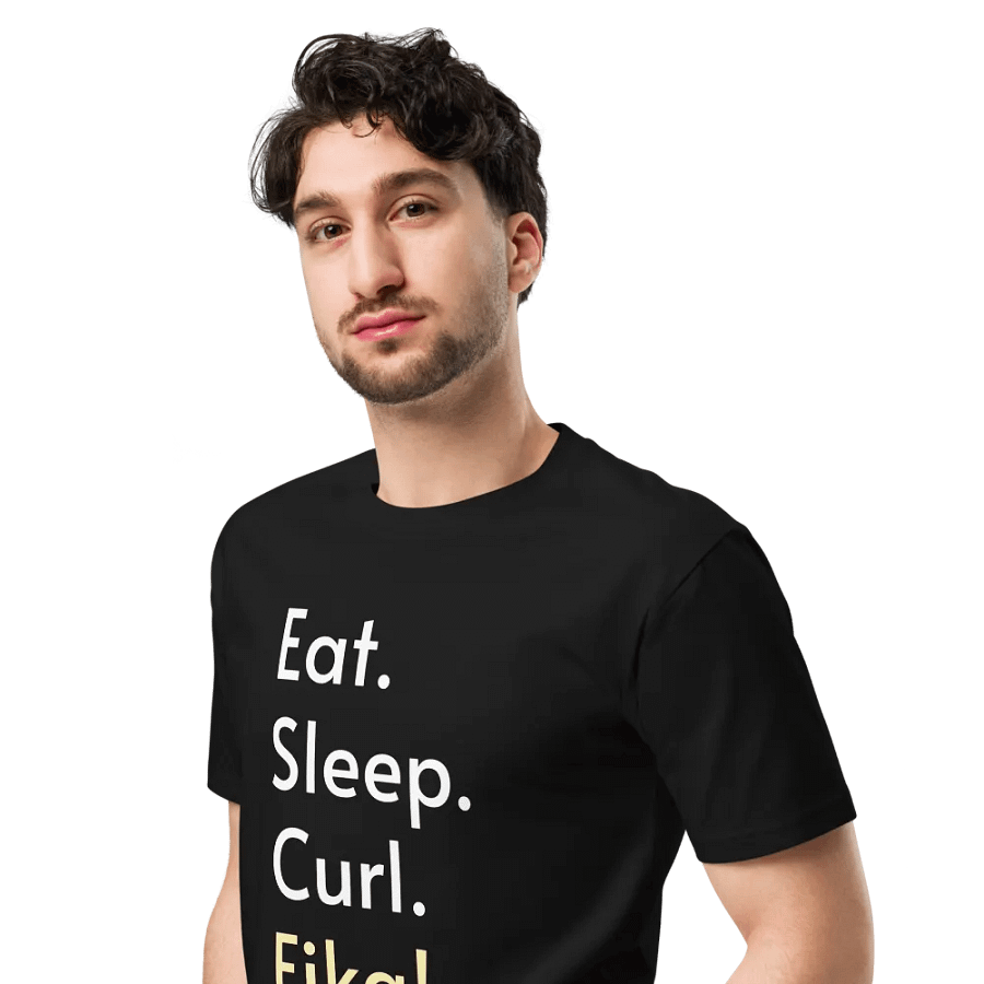 Fika Tee - Black product image (8)