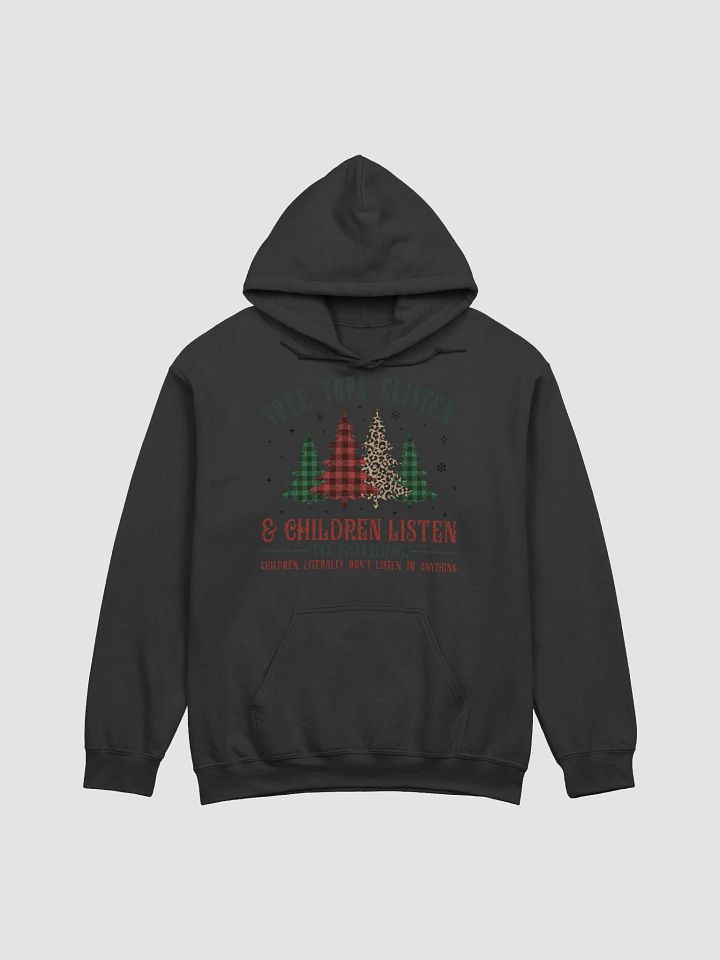 Retro Plaid Christmas Twist Hoodie product image (1)