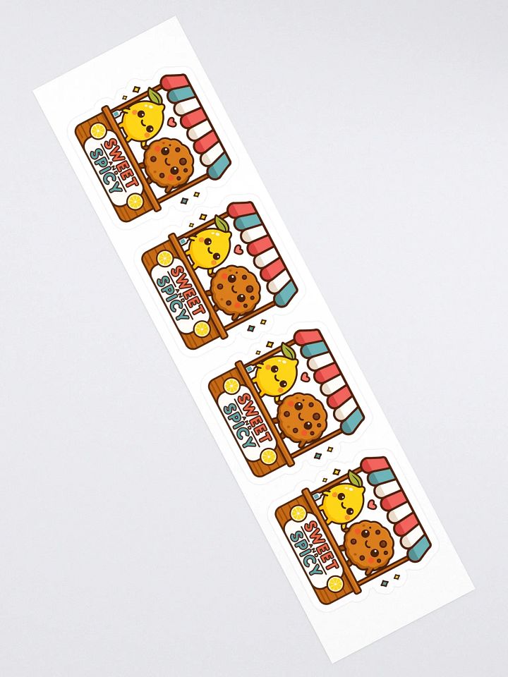 Sweet and Spicy Kiss Cut Stickers (Set of 4) product image (2)