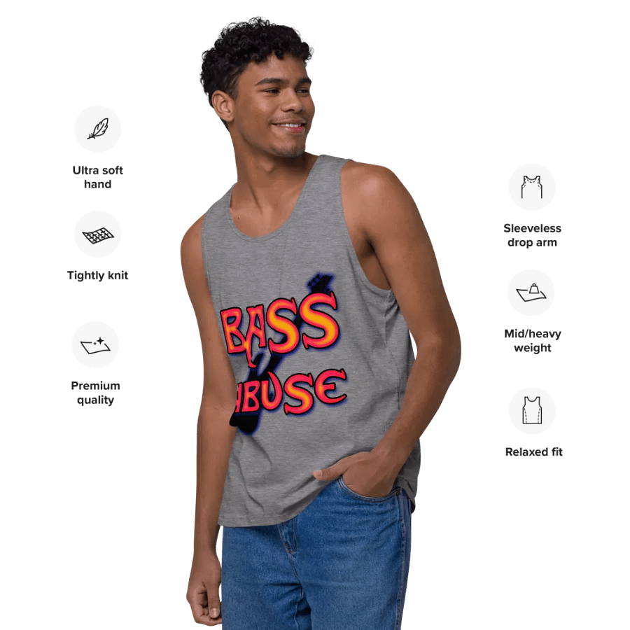 BASS ABUSE Tank Top product image (128)