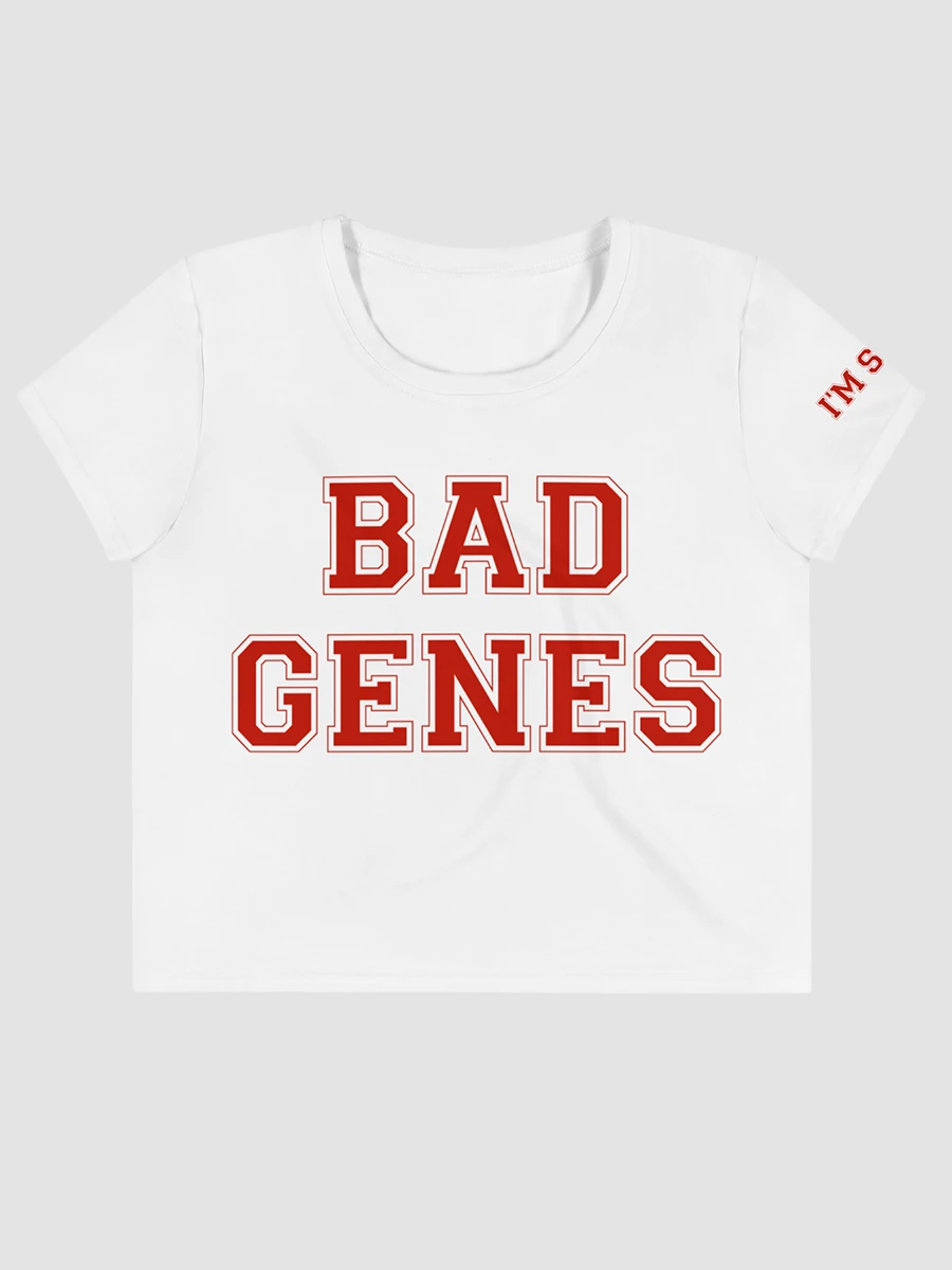 Bad Genes crop tee product image (4)