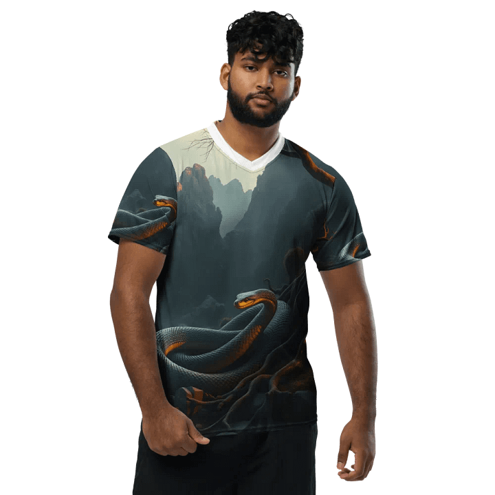 Mystic Serpent Unisex Sports Jersey product image (1)