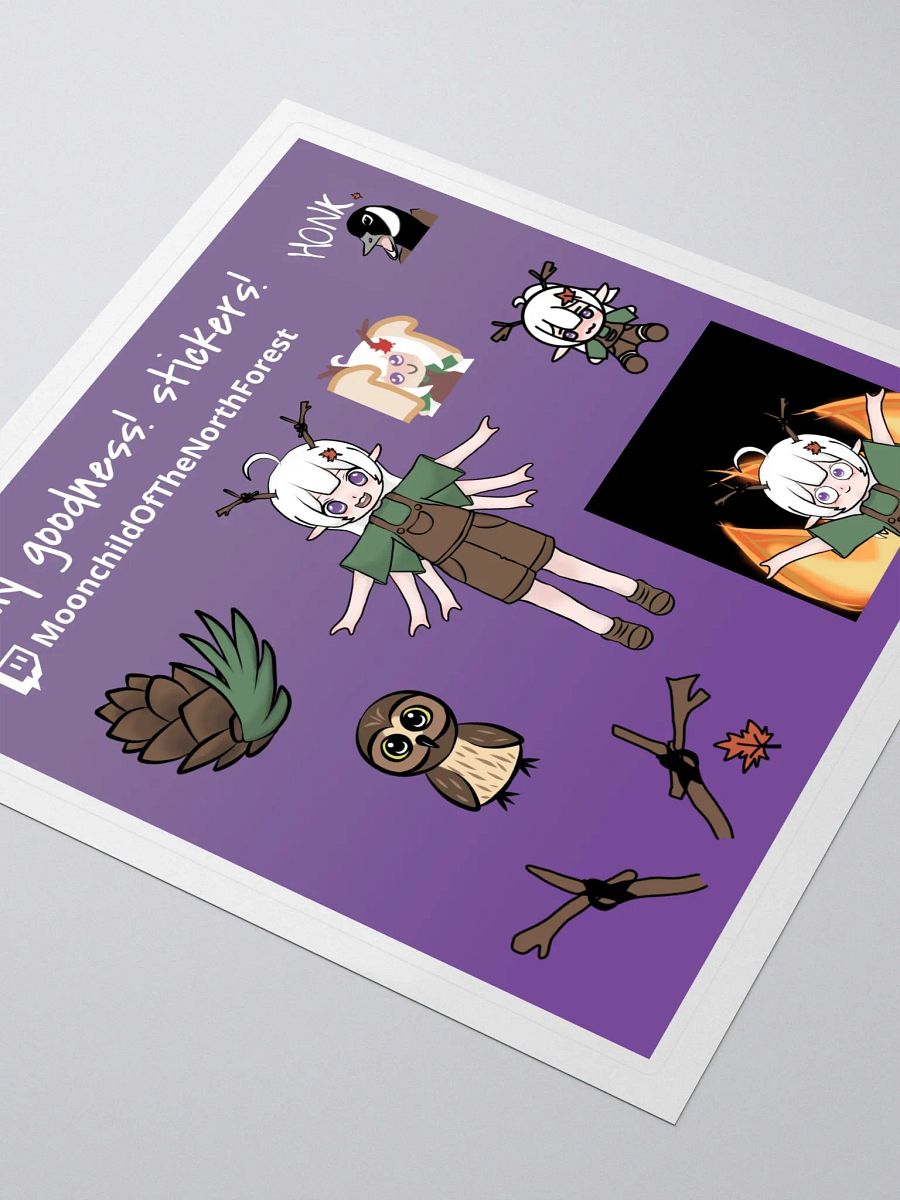 Uncut Sticker Sheet product image (2)