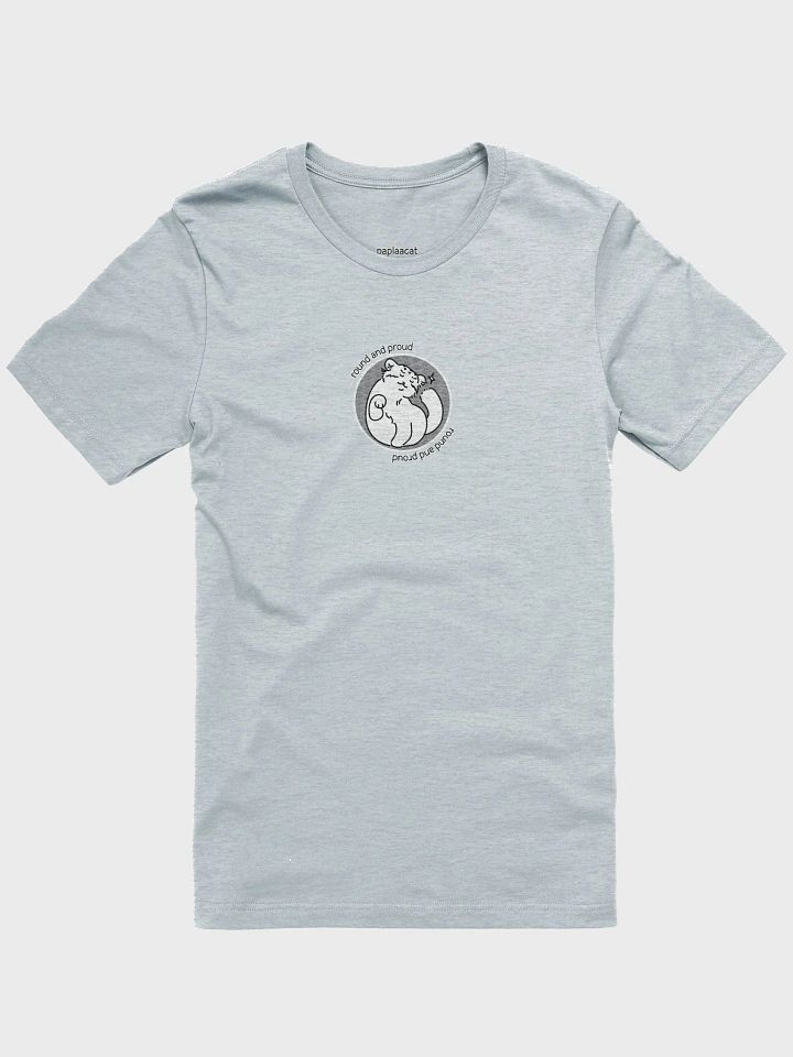 Round and Proud Manul Unlabeled Version - Bella+Canvas Unisex T-Shirt product image (10)