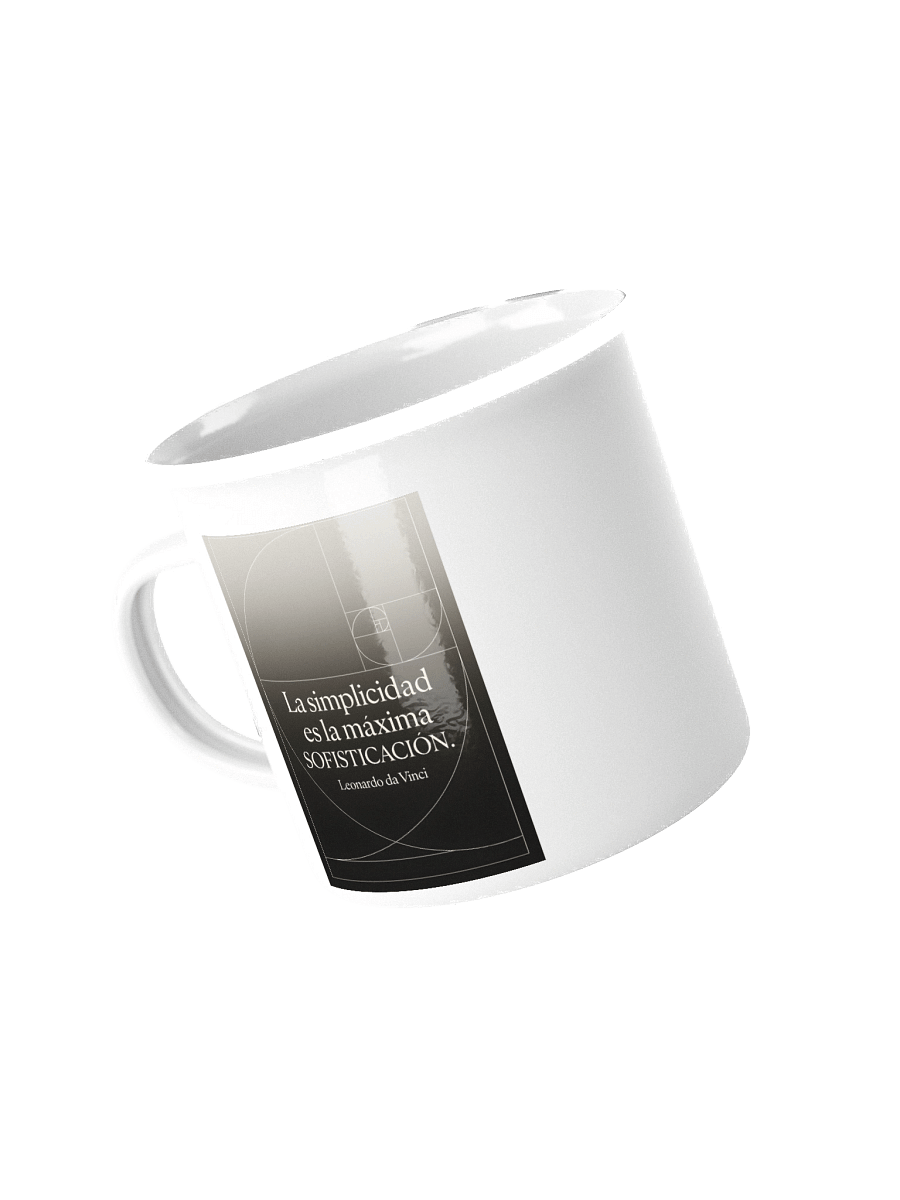 TAZA ultra-premium Leonardo da Vinci simplicidad con máxima calidad técnica product image (4)