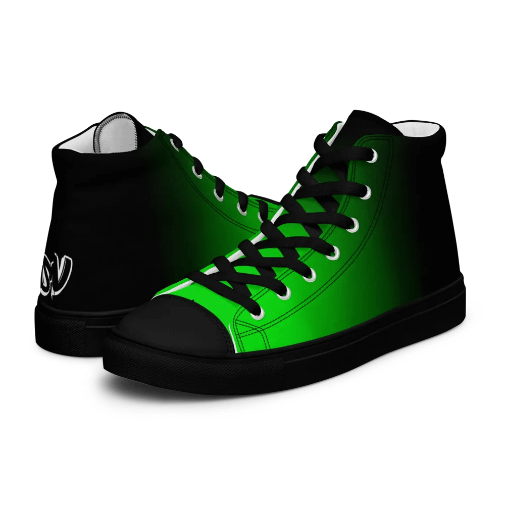 STRAIGHT VIBIN NEON COLOR FADE STYLE MEN'S CANVA SHOES product image (10)