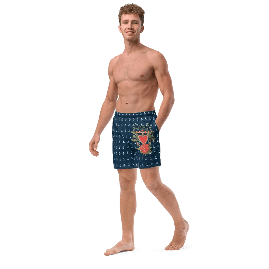 Heartfelt Sailor Swim Trunks product image (1)