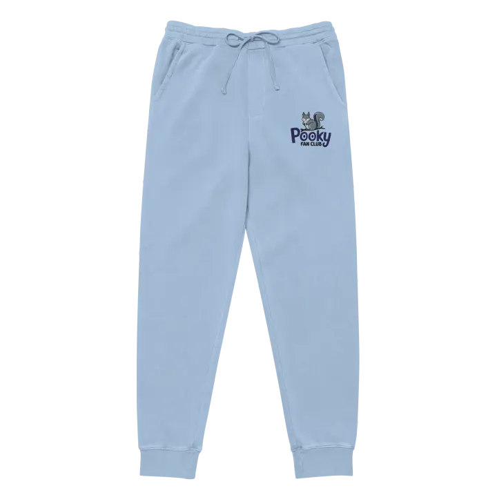 Pooky Fan Club Embroidered Premium Pigment Dyed Joggers product image (2)