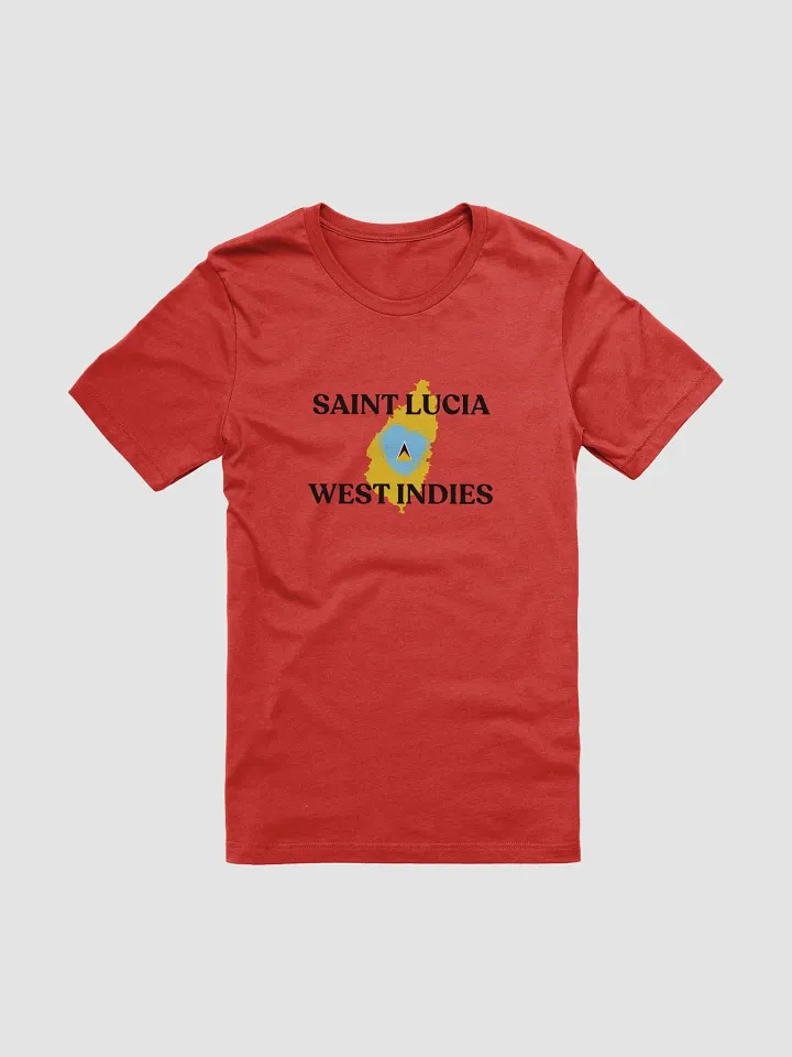 Saint Lucia Island Heart T-Shirt product image (61)