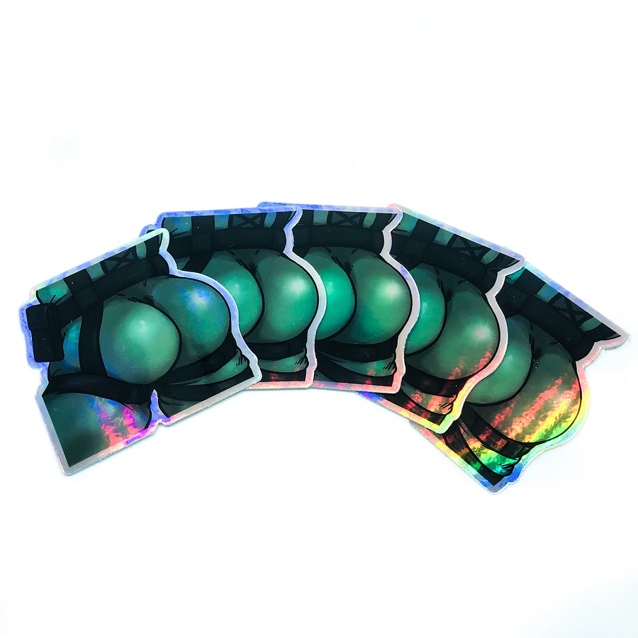 Dummy THICC - Holographic Sticker product image (2)