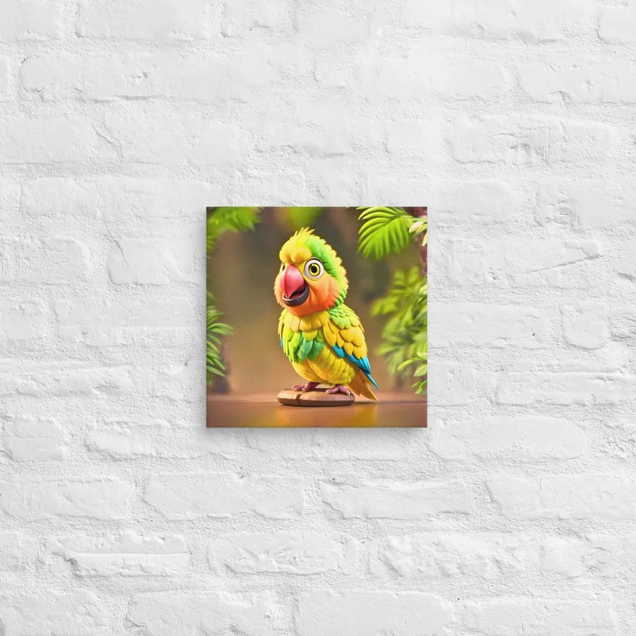 Endangered Species - Mexico - Yellow-headed Parrot Canvas Art product image (12)