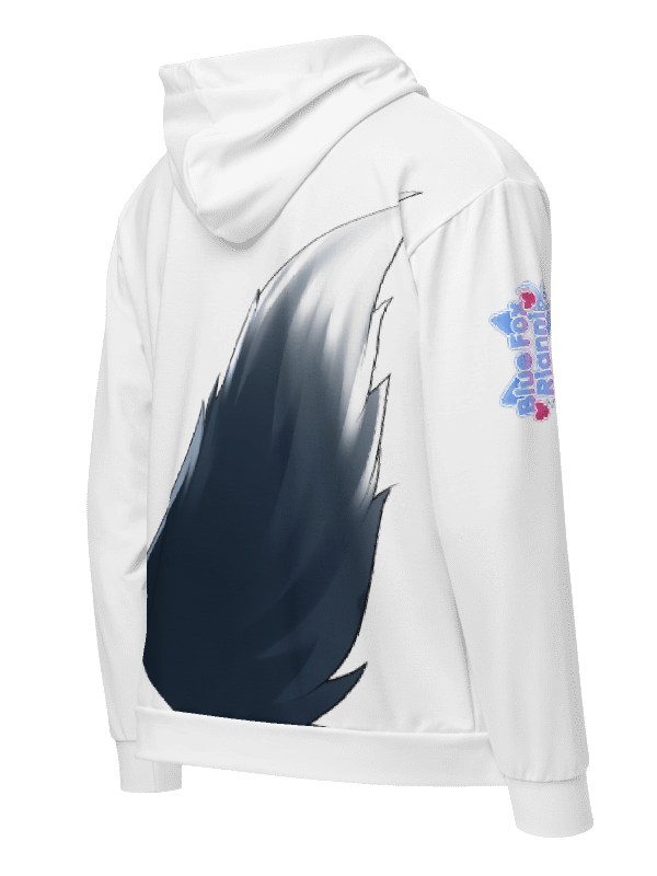 Blue Fox Hoodie - White product image (2)