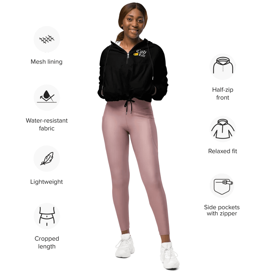 YOU ARE YOUR OWN MASTER CROP JACKET product image (11)
