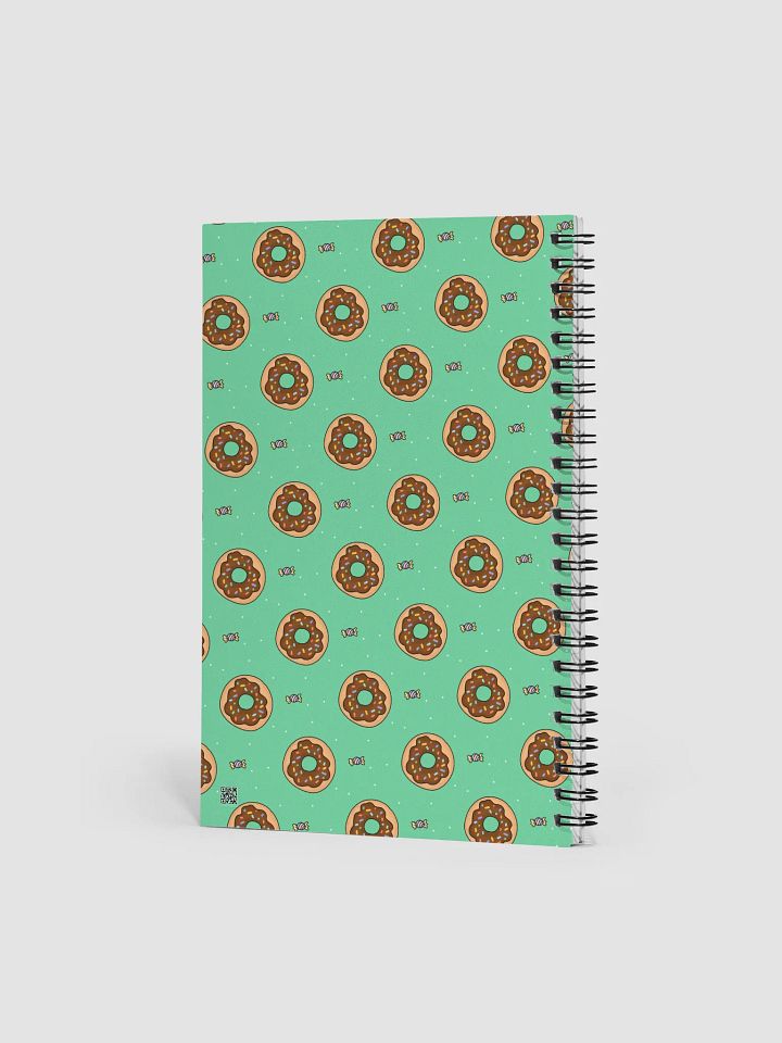 Sweet Treats Donut Notebook - Green product image (2)