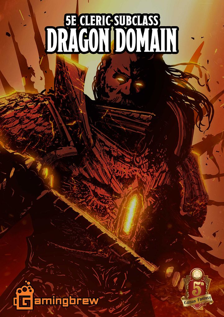 Dragon Domain | 5E Cleric Subclass product image (1)