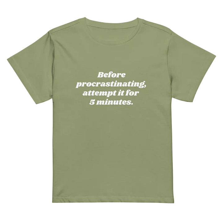 Women's 5-Minute Rule Tee product image (32)