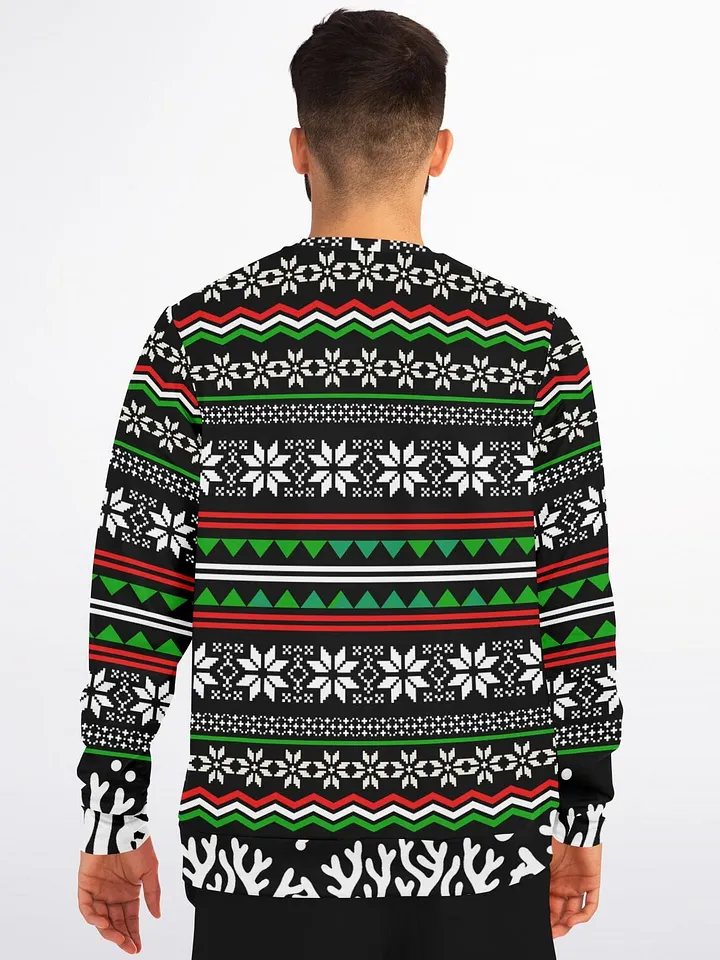 "Merry Octomas" Christmas Sweatshirt | Octopus Holiday Sweater | Ocean Lover Christmas Outfit product image (2)