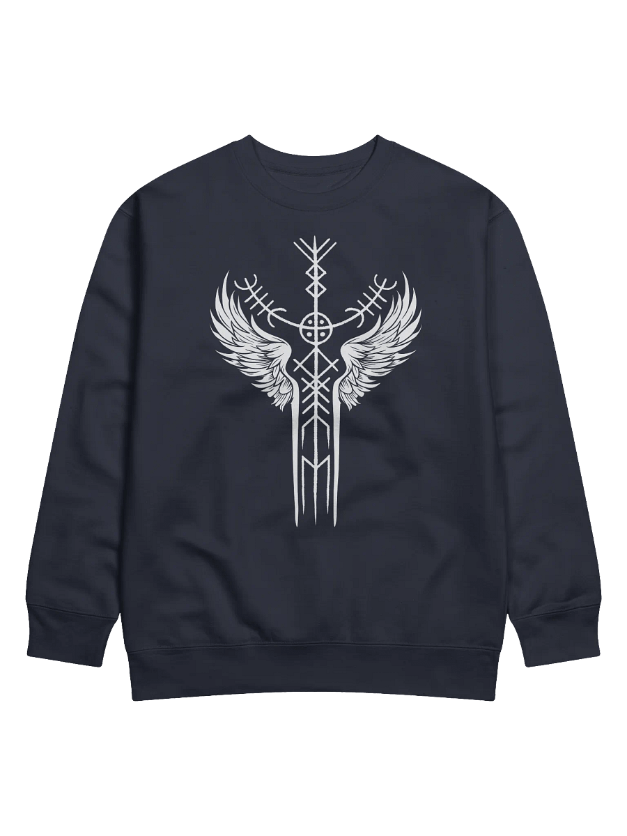 The Valkyrie Stave Premium Sweatshirt (white print) product image (9)