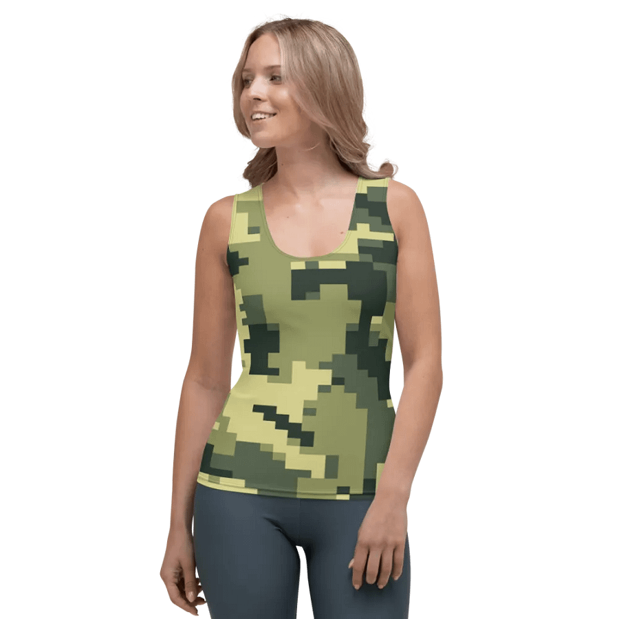 Camo Surf Women's Tank Top product image (3)