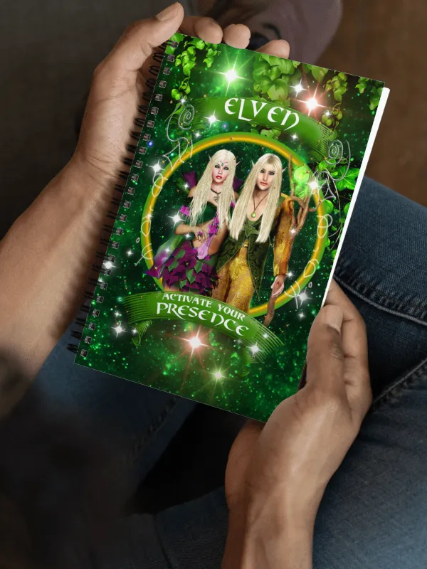 Elven Activate Your Presence Spiral Notebook product image (1)