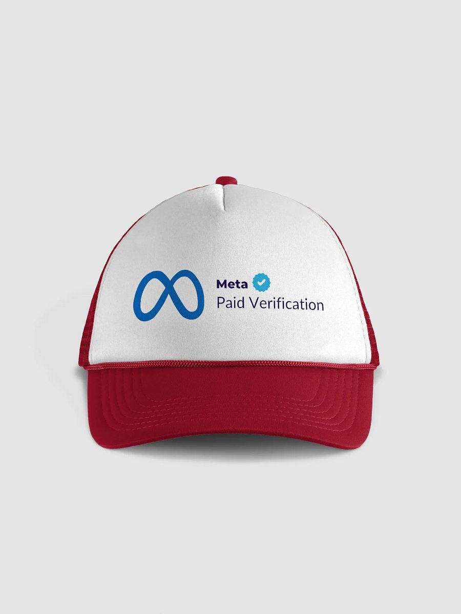 The Verified Edge Boys Cap – Red Edition product image (6)