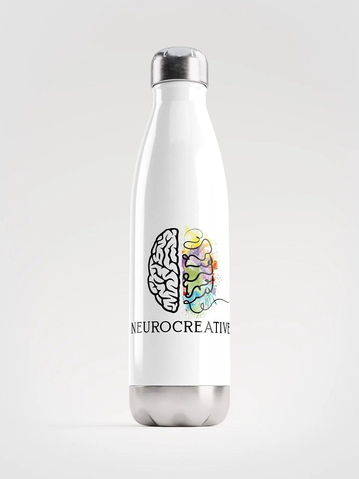 Stainless Steel Water Bottle - The Neurocreative product image (1)