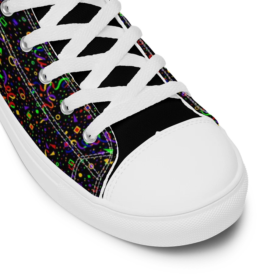 Black Arcade and White Chibi Flower and Jiggy Sneakers product image (42)