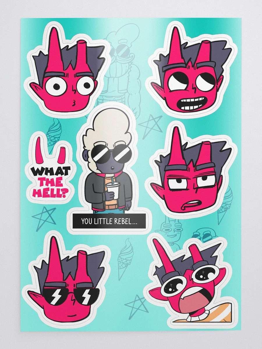 What The Hell? Stickers product image (2)