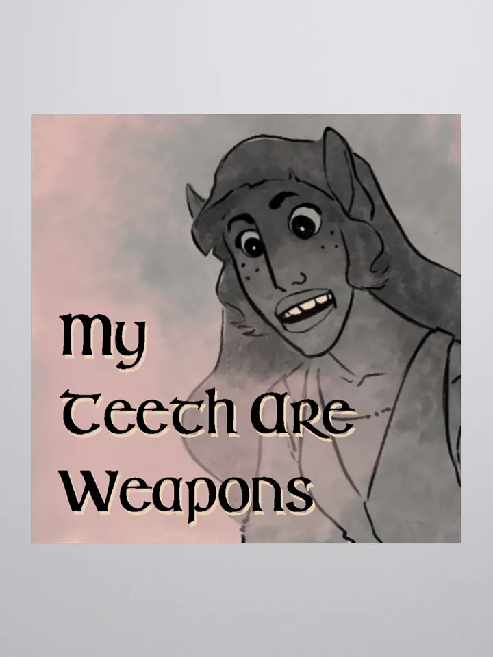 Armed to the Teeth Sticker product image (1)
