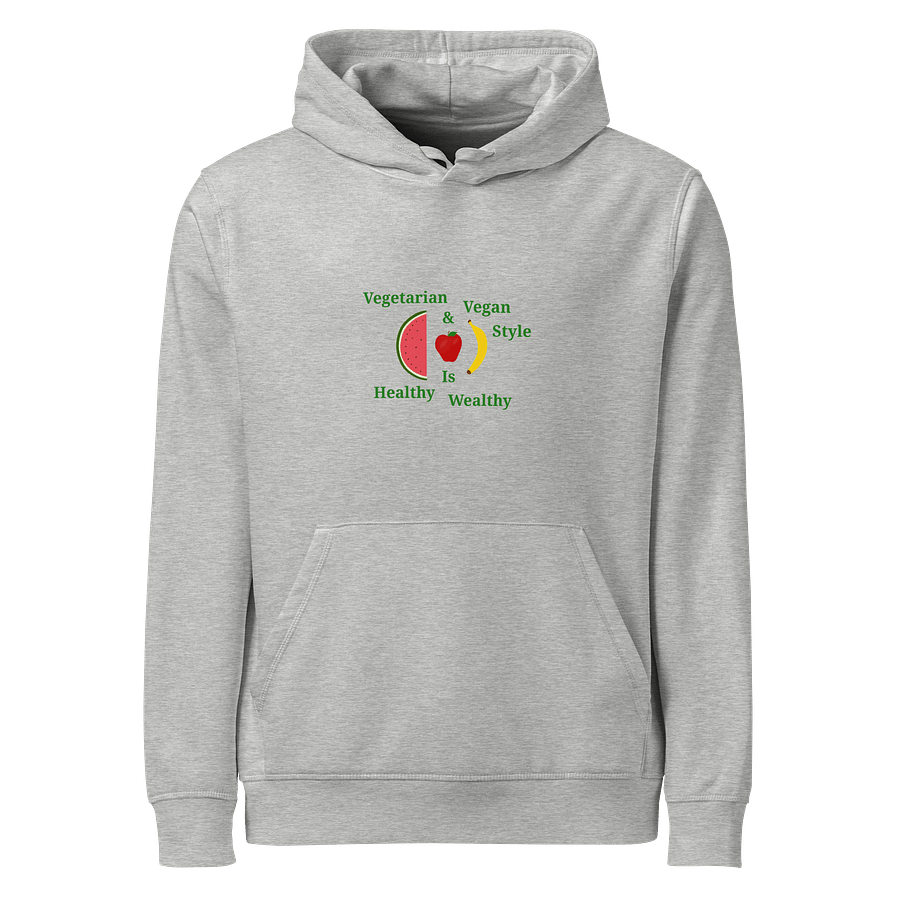 Fruitful Vegan Vibes Organic Hoodie product image (1)