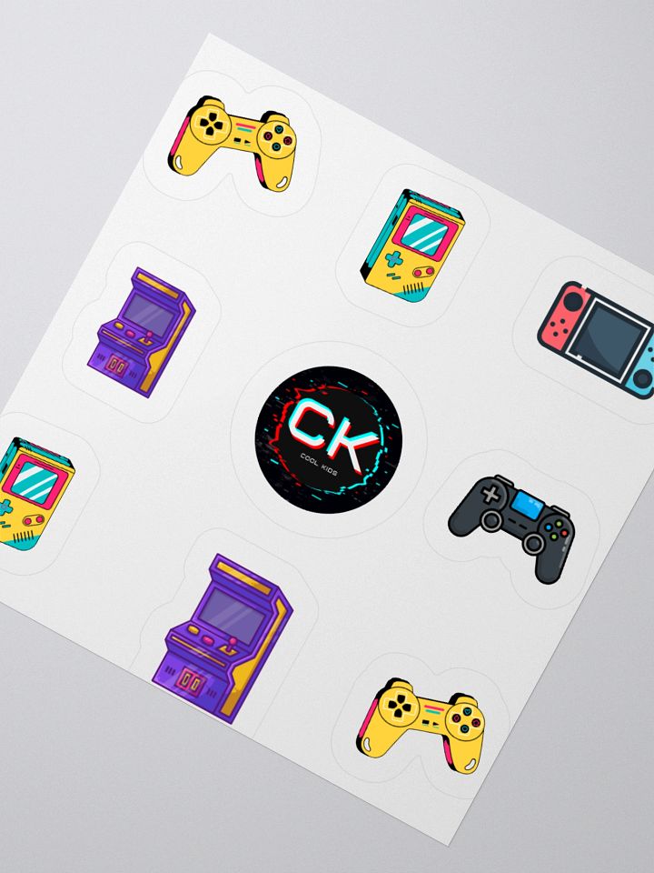Retro Gaming Sticker Pack product image (5)