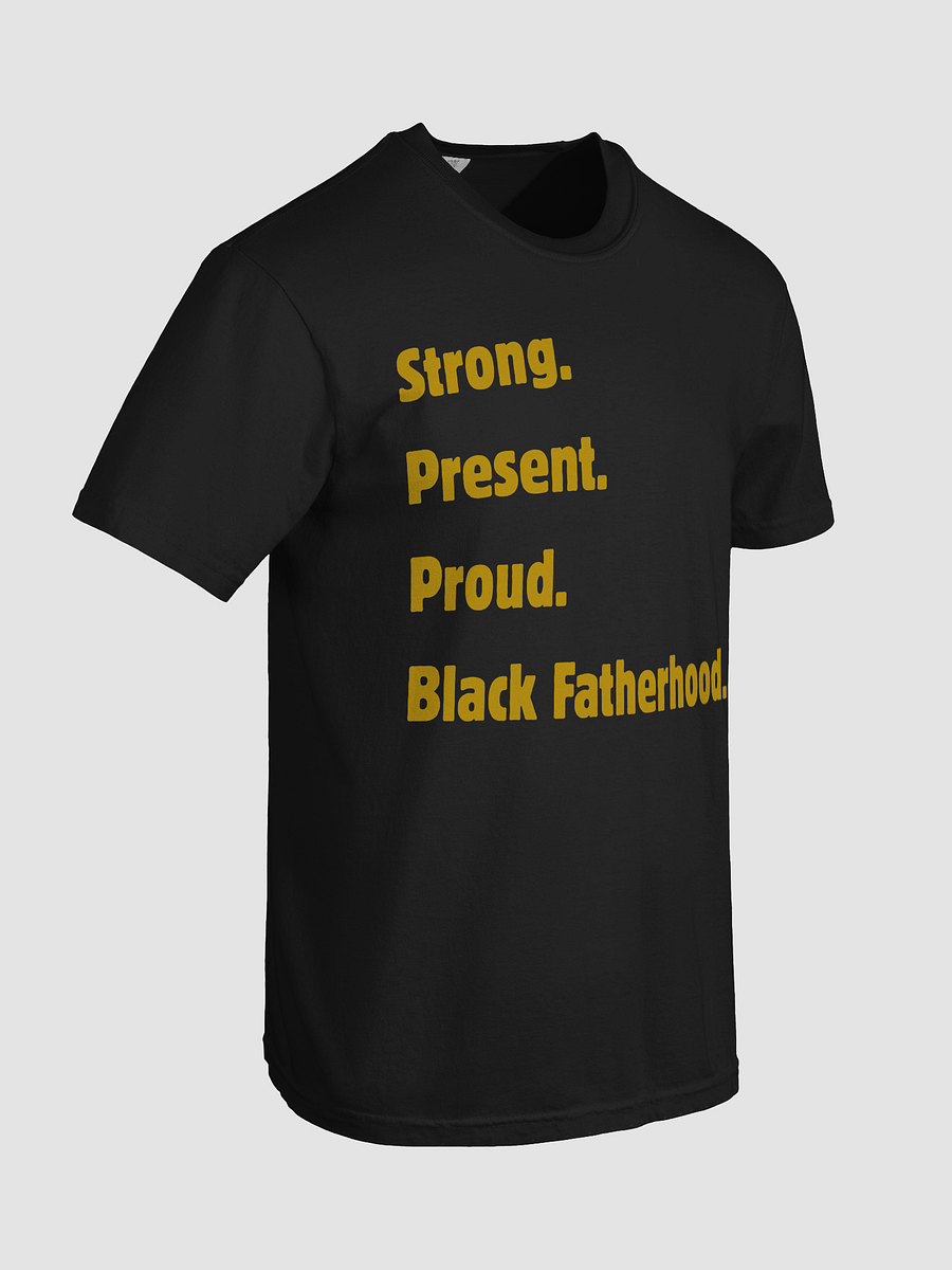 Proud Black Fatherhood T-Shirt product image (7)