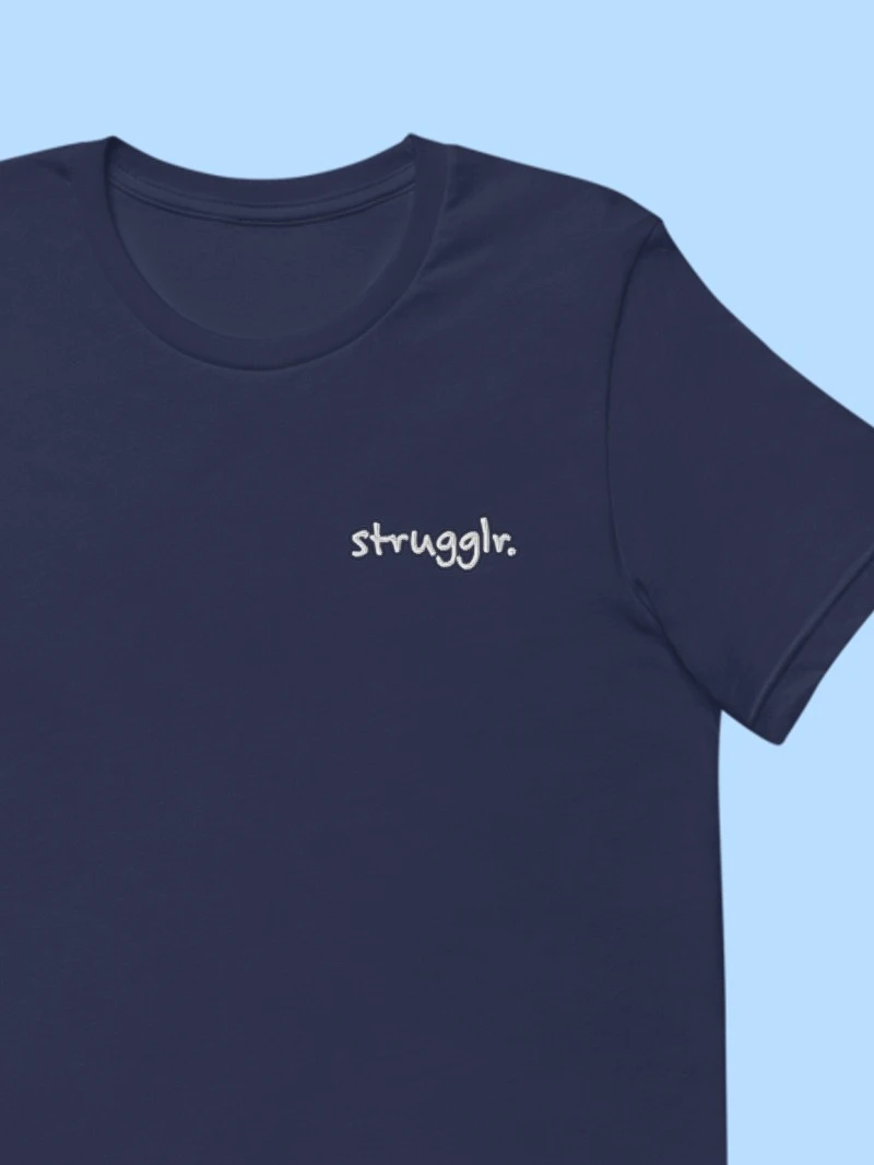Embroidered Navy Tee product image (1)