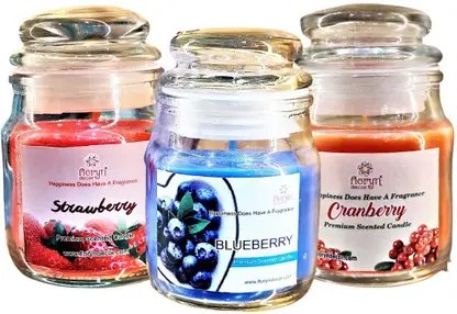 Premium Floryn decor Scented Cookie Jar Candle Candle | Pack of 3 product image (1)