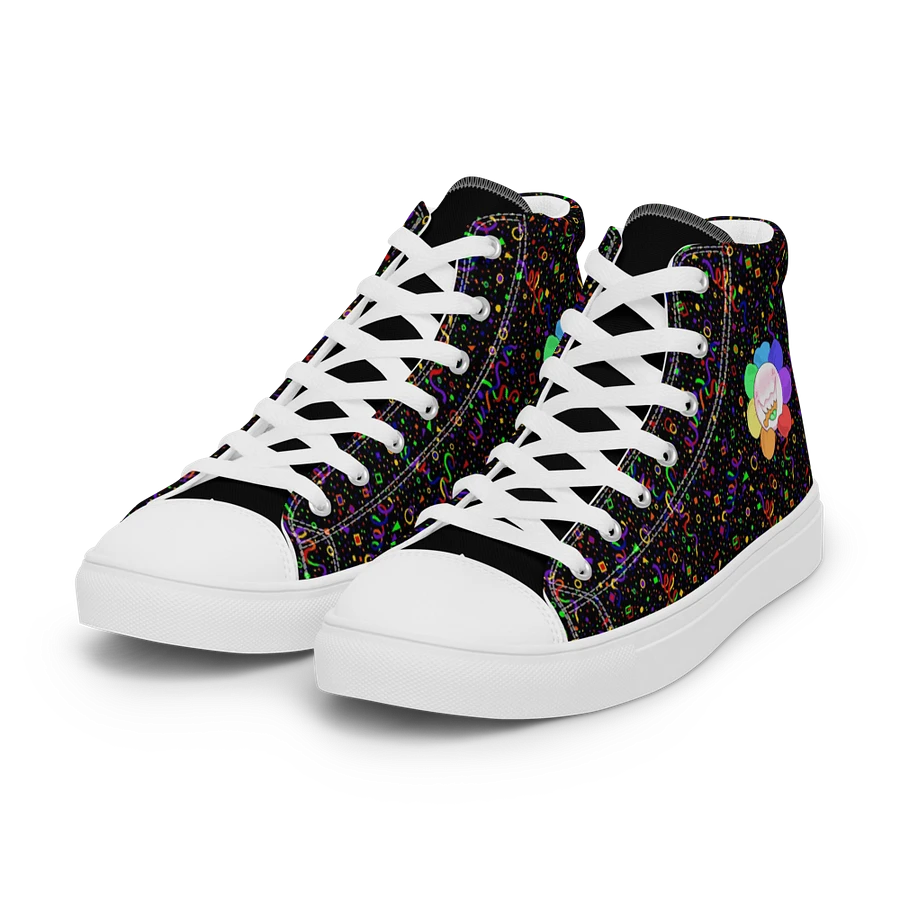 Black Arcade and White Flower Sneakers product image (32)