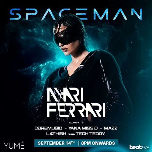 🚀 Get Ready for Spaceman Festival! 🚀
Join us on September 14th at Yumé Club for an unforgettable night of techno with Mari Fe...