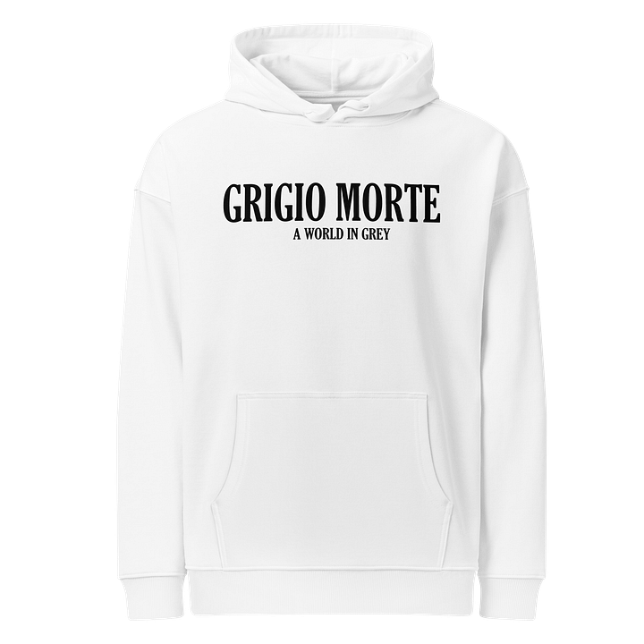A World In Grey Hoodie (White) product image (1)