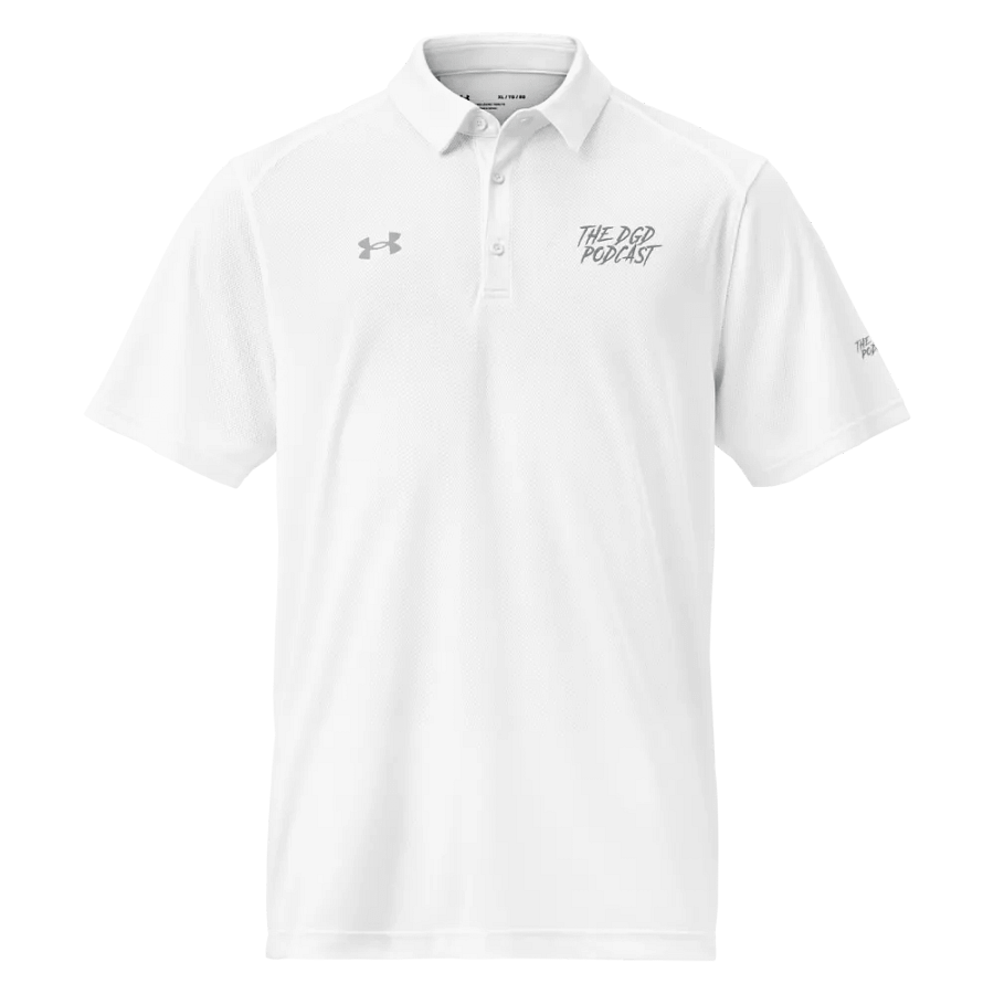 The DGD Podcast Logo Performance Polo product image (1)