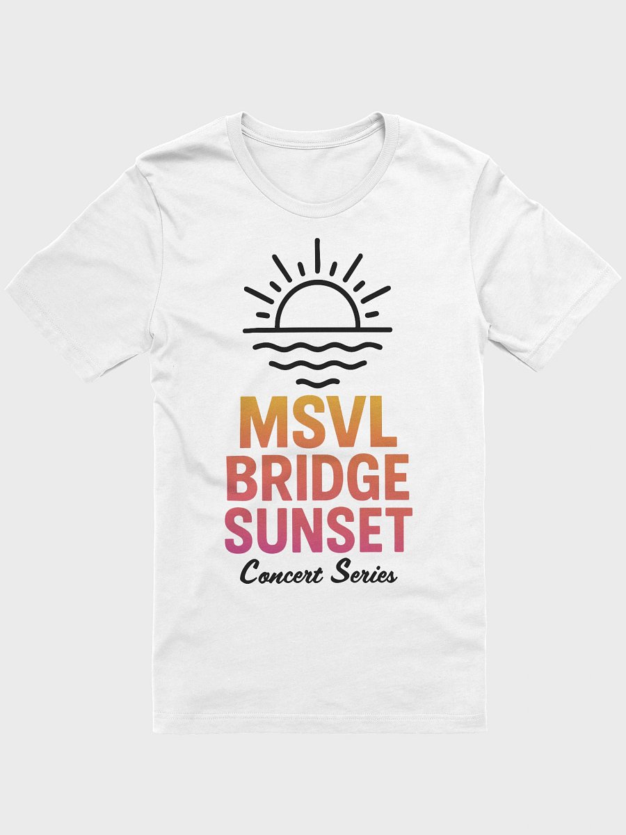 MSVL Sunset Tee (White) product image (3)